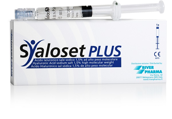 SIRINGA INTRA-ARTICOLARE SYALOSET PLUS ACIDO IALURONICO SALE SODICO 1,5% AD ALTO PESO MOLECOLARE 4 ML - Doctor Vinz