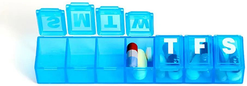 MEDS PORTAPILLOLE SETTIMANALE MEDS - Doctor Vinz