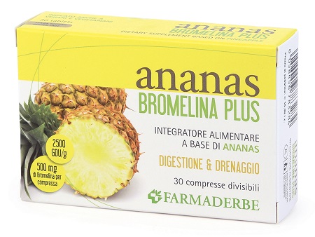 ANANAS BROMELINA PLUS 30 COMPRESSE - Doctor Vinz