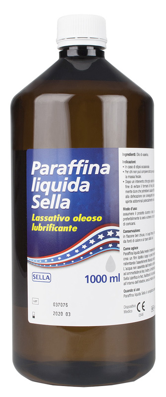 PARAFFINA LIQUIDA MD LASSATIVO 1 L SELLA - Doctor Vinz