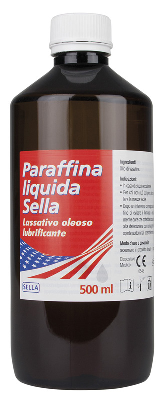 PARAFFINA LIQUIDA MD LASSATIVO 500 ML SELLA - Doctor Vinz