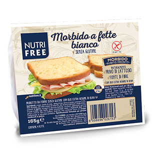 NUTRIFREE MORBIDO A FETTE BIANCO 165 G - Doctor Vinz