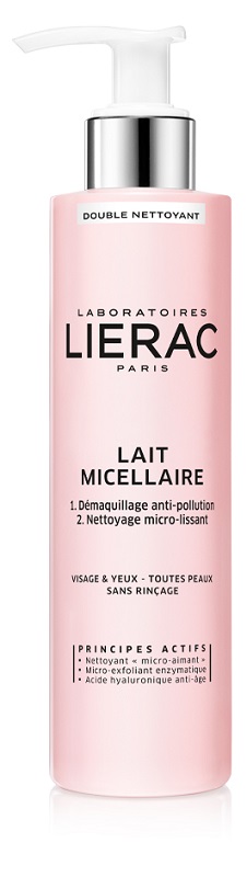 LIERAC DEMAQUILLANT LATTE MICELLARE A DOPPIA AZIONE 200 ML - Doctor Vinz