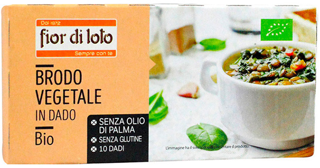 BRODO VEGETALE DADO SENZA PALMA SENZA GLUTINE 100 G - Doctor Vinz