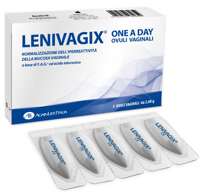 LENIVAGIX ONE A DAY 5 OVULI VAGINALI - Doctor Vinz