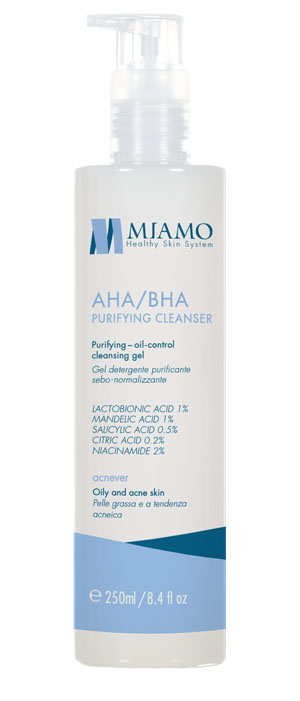 MIAMO ACNEVER AHA/BHA PURIFYING CLEANSER 250 ML - Doctor Vinz