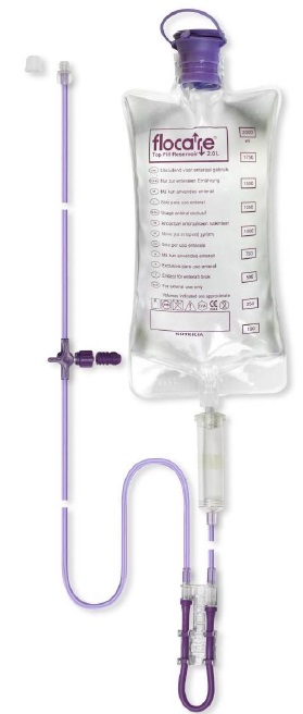 FLOCARE SACCA CON DEFLUSSORE DA 2,0 L POMPA INFINITY - Doctor Vinz