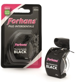 FORHANS FILO INTERDENTALE BLACK 50 METRI - Doctor Vinz