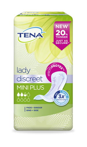 PANNOLONE SAGOMATO TENA DISCREET MINI PLUS 16 PEZZI - Doctor Vinz