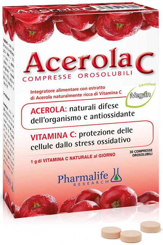 ACEROLA C 30 COMPRESSE OROSOLUBILI - Doctor Vinz