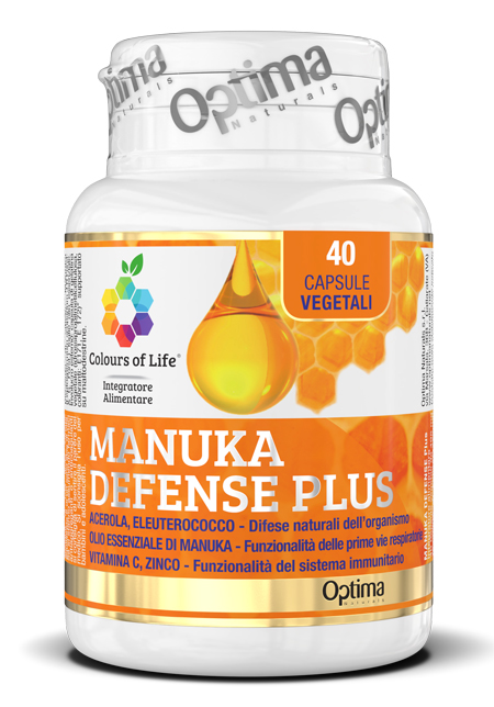 COLOURS OF LIFE MANUKA DEFENSE PLUS 40 CAPSULE VEGETALI 495 MG - Doctor Vinz