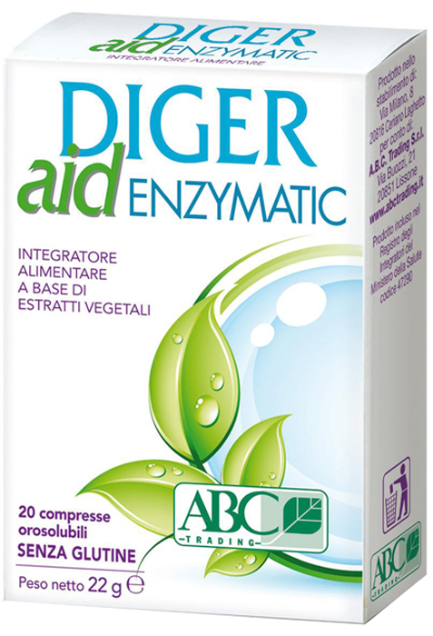 DIGER AID ENZYMATIC 20 COMPRESSE - Doctor Vinz