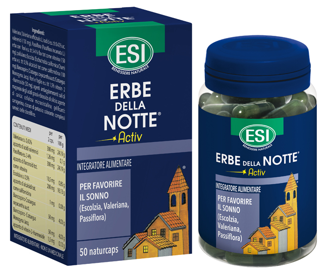 ESI ERBE DELLA NOTTE ACTIV 50 CAPSULE - Doctor Vinz