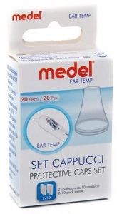 CAPPUCCI MEDEL EAR TEMPERATURE 20 PEZZI - Doctor Vinz