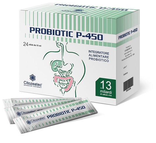 PROBIOTIC P-450 24 STICK MONODOSE 10 ML - Doctor Vinz
