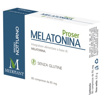 PROSER MELATONINA 80 COMPRESSE - Doctor Vinz