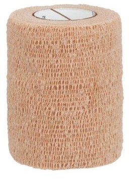BENDA ELASTICA COMPRESSIVA AUTOADESIVA COBAN 7,5X200CM IN ESTENSIONE 7,5X450CM COLORE CARNE - Doctor Vinz