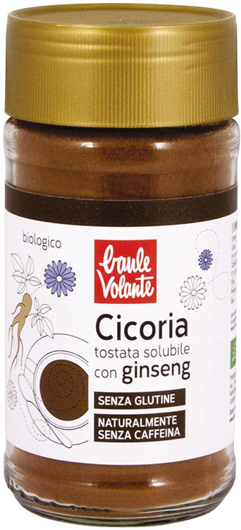 BAULE VOLANTE CICORIA TOSTATA SOLUBILE CON GINSENG 100 G - Doctor Vinz