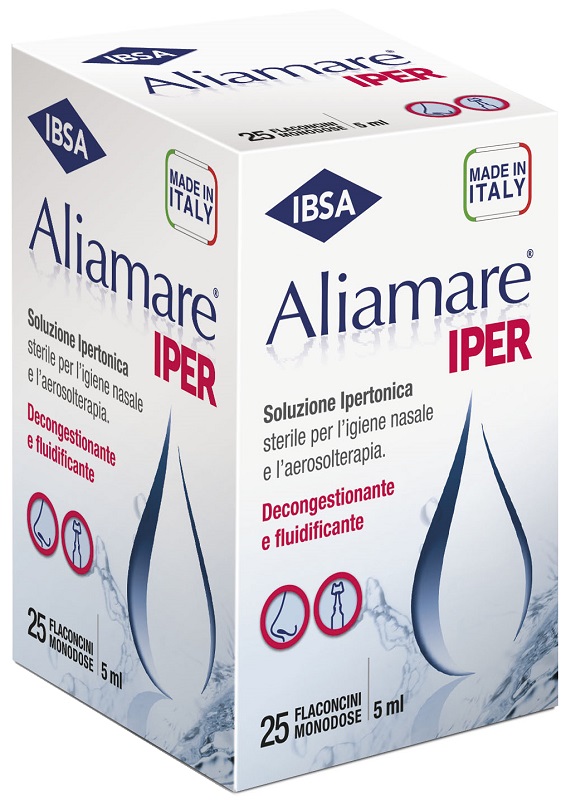 ALIAMARE 25 FLACONCINI IPERTONICI DA 5 ML - Doctor Vinz