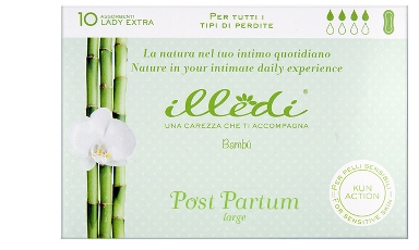 ILLEDI ASSORBENTI LADY EXTRA SENZA ALI POST PARTO PER TUTTI I TIPO DI PERDITE LARGE 10 PEZZI - Doctor Vinz