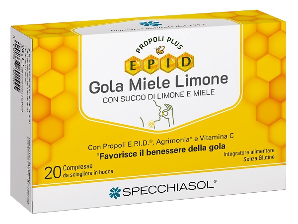 EPID MIELE LIMONE 20 COMPRESSE NEW - Doctor Vinz