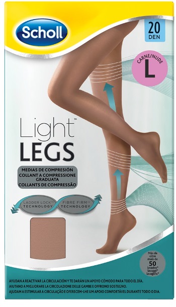 SCHOLL LIGHTLEGS 20 DENARI TAGLIA L COLORE NUDE 1 PAIO - Doctor Vinz