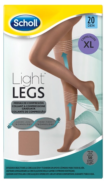 SCHOLL LIGHTLEGS 20 DENARI TAGLIA XL COLORE NUDE 1 PAIO - Doctor Vinz