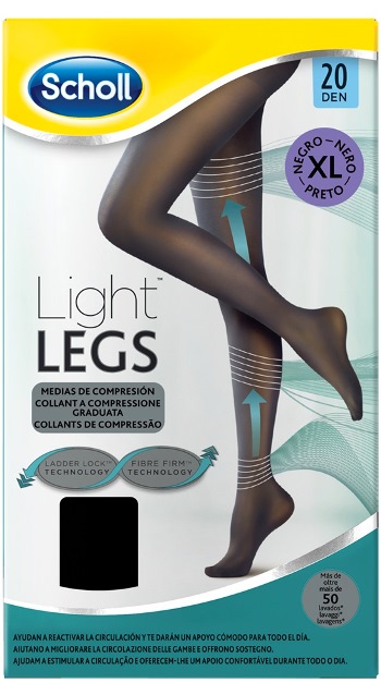 SCHOLL LIGHTLEGS 20 DENARI TAGLIA XL COLORE NERO 1 PAIO - Doctor Vinz