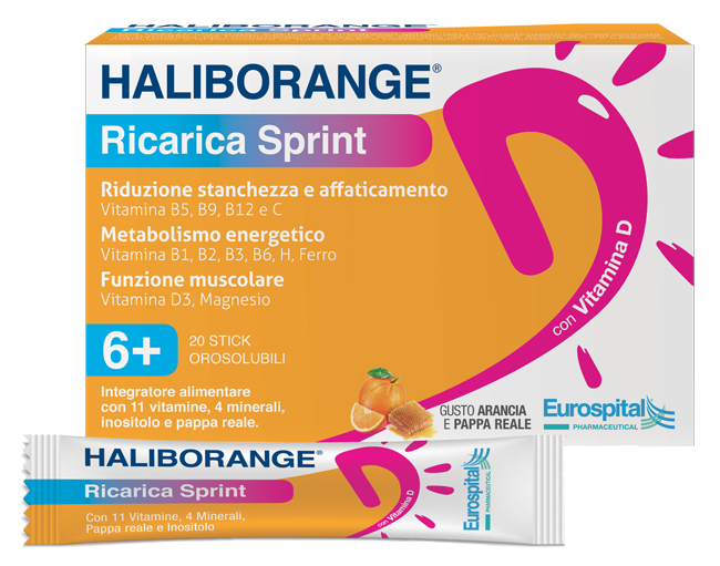 HALIBORANGE RICARICA SPRINT 20 STICK PACK 2 G - Doctor Vinz