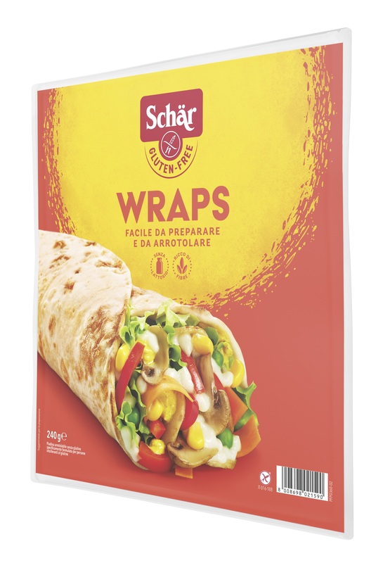 SCHAR WRAPS PIADINA ARROTOLABILE 240 G - Doctor Vinz
