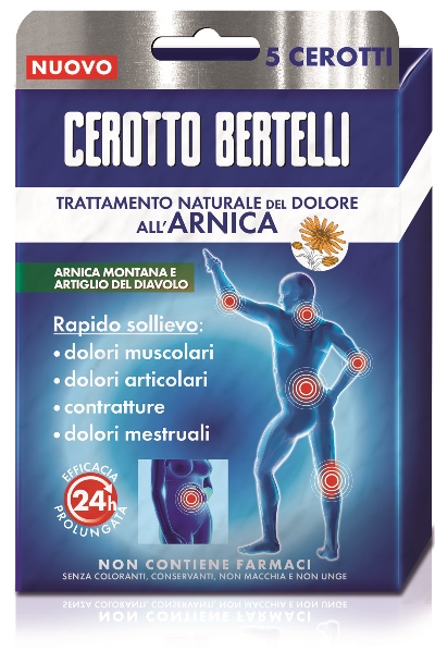 BERTELLI CEROTTO ARNICA ASTUCCIO 5 PEZZI - Doctor Vinz