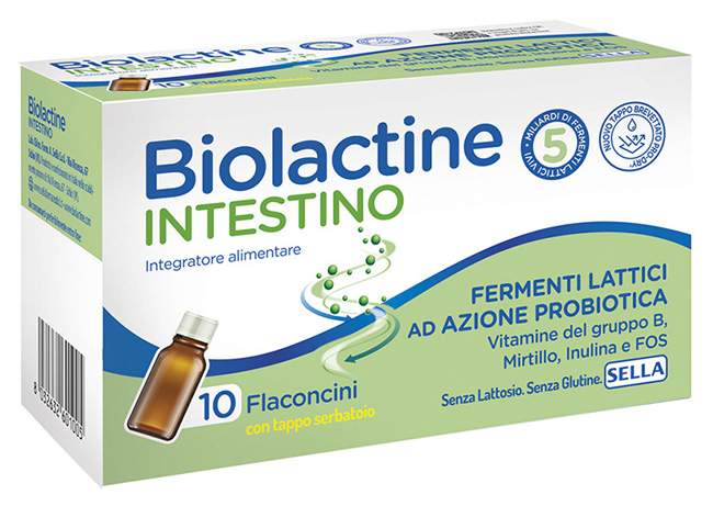 BIOLACTINE INTESTINO 5MLD 10 FLACONCINI 9 ML - Doctor Vinz