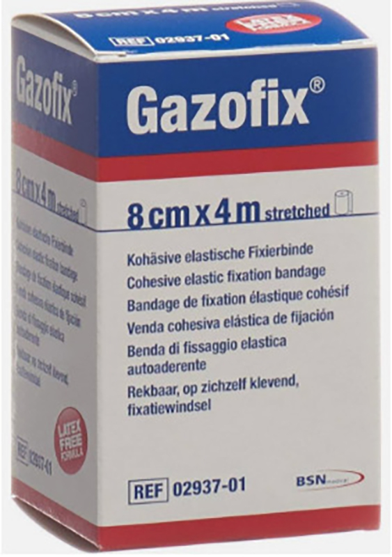 BENDA ELASTICA AUTOADESIVA GAZOFIX 8X400 CM - Doctor Vinz