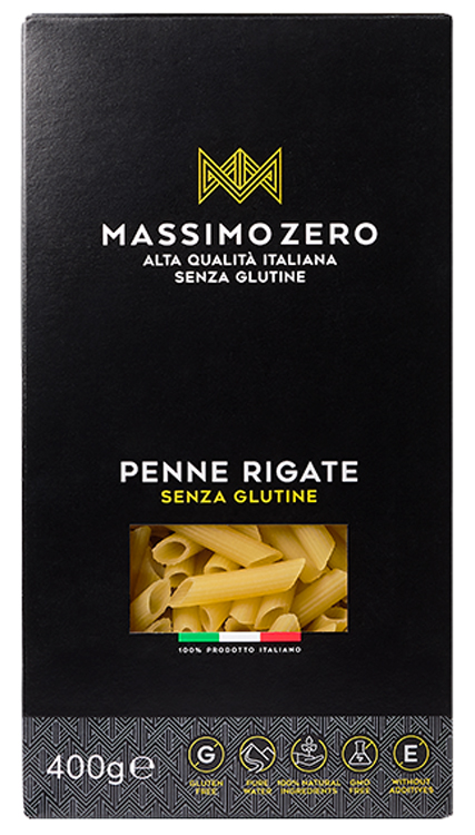 MASSIMO ZERO PENNE RIGATE 400 G - Doctor Vinz
