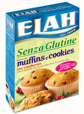 ELAH PREPARATO PER MUFFIN E COOKIES CON CRANBERRIES 190 G - Doctor Vinz