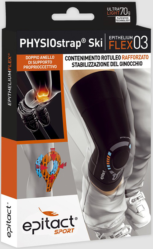 GINOCCHIERA EPITACT SPORT PHYSIOSTRAP SKI L - Doctor Vinz