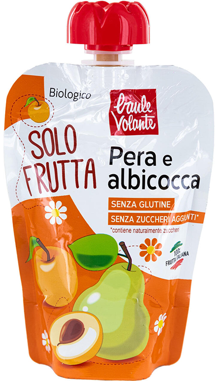 SOLO FRUTTA PERA E ALBICOCCA 100 G - Doctor Vinz