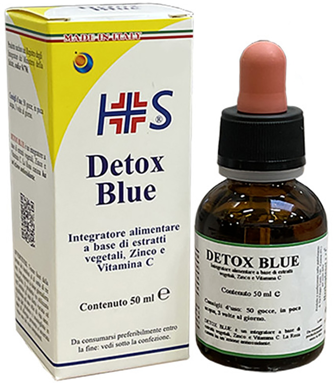 DETOX BLUE GOCCE 50 ML - Doctor Vinz