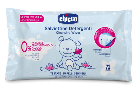 CHICCO COSMESI SALVIETT 72 PEZZI SENZA PLAQ - Doctor Vinz