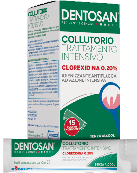 DENTOSAN COLLUTORIO MONODOSE INTENSIVO 0,20% 15 BUSTINE DA 10 ML - Doctor Vinz