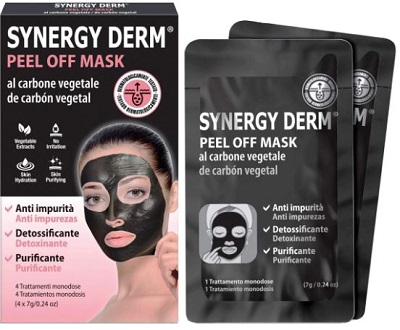 SYNERGY DERM PEEL OFF MASK 4 TRATTAMENTI MONODOSE 7 G - Doctor Vinz