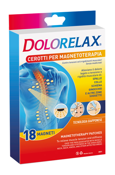 CEROTTO PER MAGNETOTERAPIA DOLORELAX 18 PEZZI - Doctor Vinz