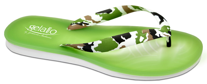 INFRADITO GELATO UOMO CON PLANTARE GEL CAMOUFLAGE/LIME 44/45 1 PAIO - Doctor Vinz