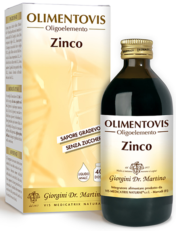 ZINCO OLIMENTOVIS 200 ML - Doctor Vinz