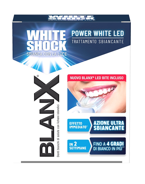 BLANX WHITE SHOCK TRATTAMENTO POWER WHITE GEL 30 ML CON BITE - Doctor Vinz