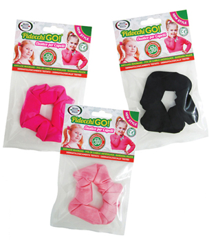 ELASTICO PER CAPELLI PER PREVENIRE E PROTEGGERE DAI PIDOCCHI PIDOCCHI GO - Doctor Vinz