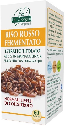 RISO ROSSO FERMENTATO ESTRATTO TITOLATO 60 PASTIGLIE - Doctor Vinz