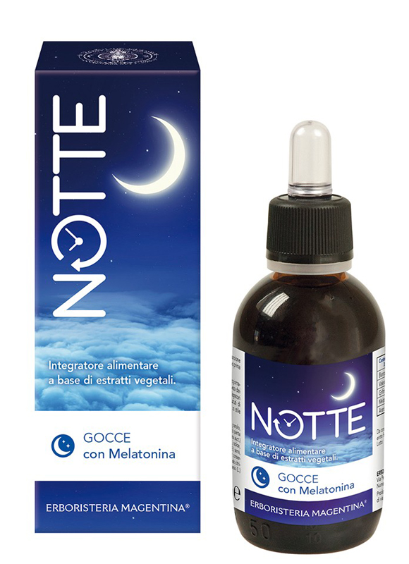 NOTTE MELATONINA GOCCE 50 ML - Doctor Vinz