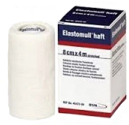 BENDA ELASTICA AUTOADESIVA ELASTOMULL HAFT COMPRESSIONE FORTE 8X400 CM - Doctor Vinz