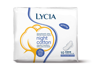 LYCIA COTONE ALI NOTTE 10 PEZZI - Doctor Vinz